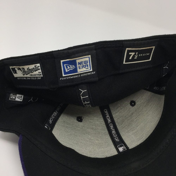 Colorado Rockies New Era Fitted‎ Hat - Picture 6 of 6